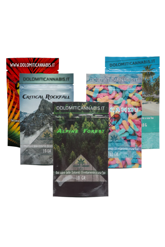 Cannabis Light Assortimento di Varietà CBD 10 grammi erba legale